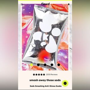 FLEWD brand - Bundle of 4 Sads Smashing Anti-Stress Soaks